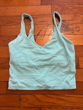 lululemon athletica Light Aqua Tank Top